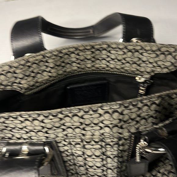 Coach Mini Monogram Black Bag - Picture 5 of 6